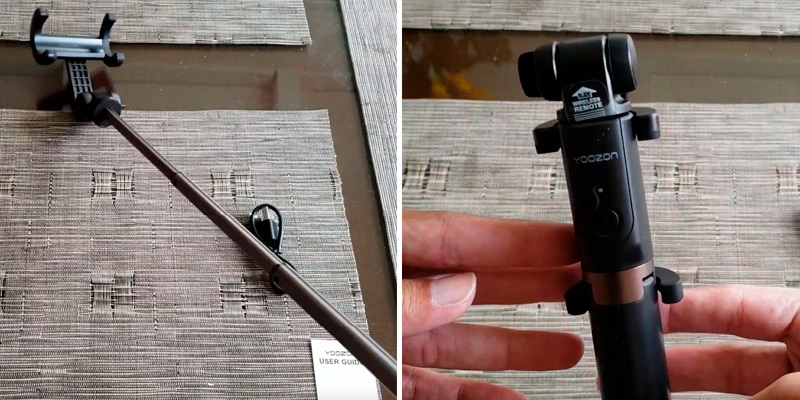 Review of Yoozon WS-SQB645B Selfie Stick Tripod Bluetooth