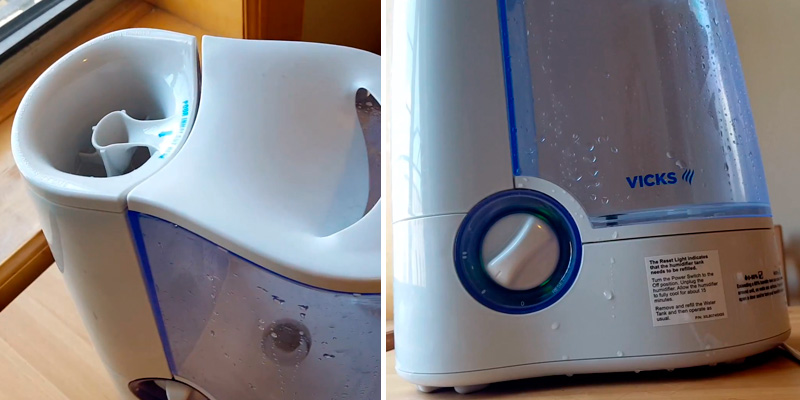 Review of Vicks V745A Warm Mist Humidifier with Auto Shut-Off