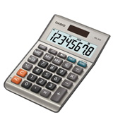 Casio MS-80B Standard Function Desktop Calculator