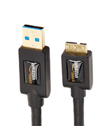 AmazonBasics Micro USB 3.0 Cable A-Male to Micro-B