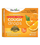 Herbion Naturals Sugar-Free Cough Drops