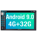 Pumpkin Double Din Android 9.0 Car Stereo