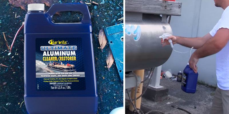 Review of Star Brite Ultimate Aluminum Cleaner & Restorer Safely Clean Pontoon Boats, Jon Boats & Canoes