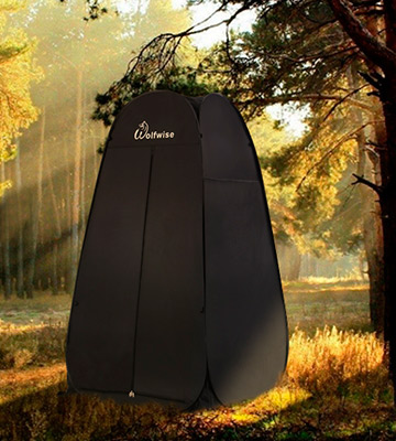 Review of WolfWise Pop Up Shower Privacy Tent