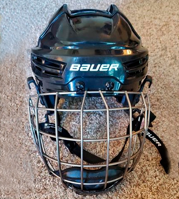 Review of Bauer IMS 5.0 Helmet Combo