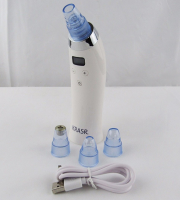 Review of KRASR The Original Microdermabrasion Machine Vacuum pore cleaner