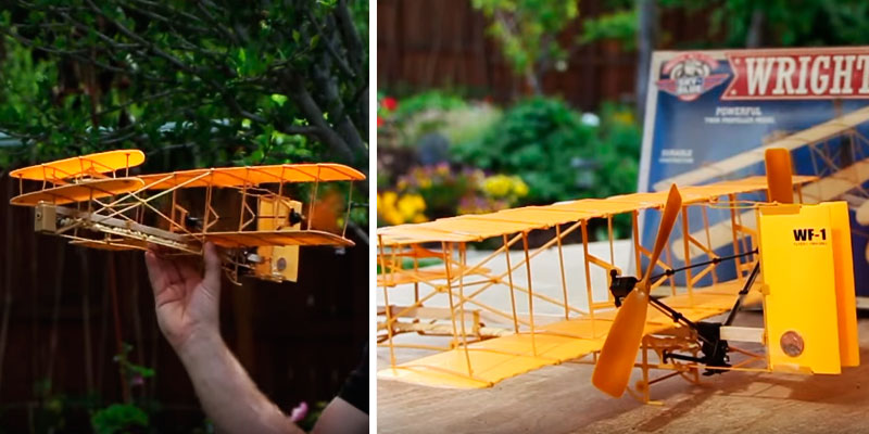 Review of Be Amazing! Toys Sky Blue Flight Giant Wright Flyer Model Kit
