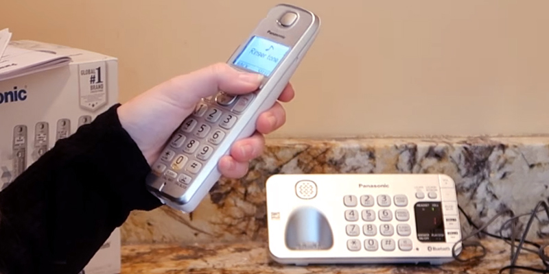 Review of Panasonic KX-TGE274S Link2Cell Bluetooth Cordless Phone