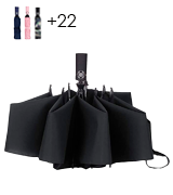 LANBRELLA Compact Folding Reverse Windproof Travel Umbrella