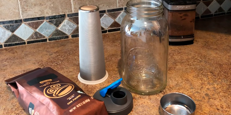 Review of County Line Kitchen 2 Quart Cold Brew Mason Jar Coffee Maker