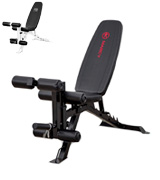Marcy 6 Position Utility Bench with Leg Developer