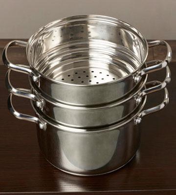 Review of Cook N Home 4 Qt. Double Boiler and Steamer Set