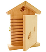 The Bees Waggle Mason Bee House for Solitary Bees with Viewing Window