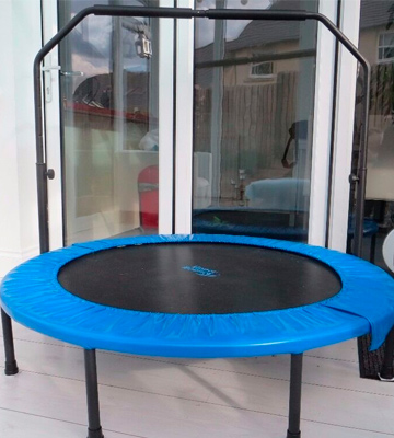 Review of Upper Bounce UBSF01HR-40 Mini Foldable Rebounder Fitness Trampoline