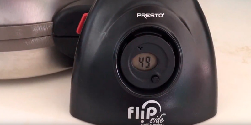 Presto 03510 FlipSide Belgian Waffle Maker in the use - Bestadvisor