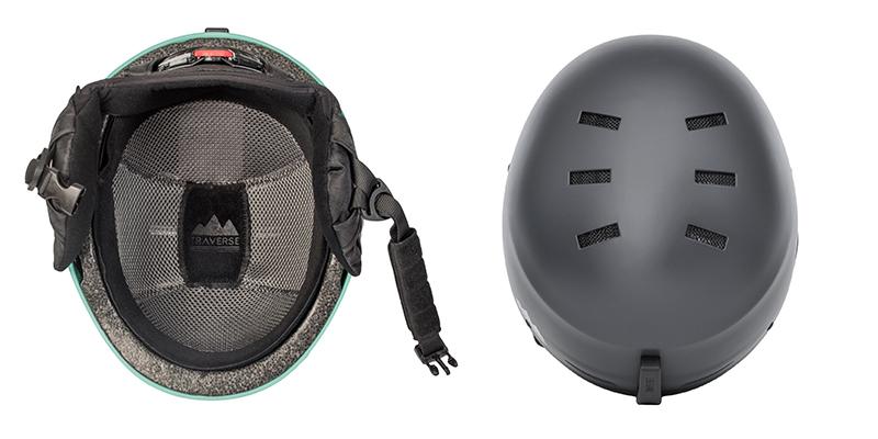 Traverse Vigilis 2-in-1 Convertible Ski & Snowboard Helmet With Mini Visor in the use