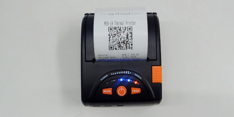 MUNBYN IMP001 Thermal Receipt Printer in the use
