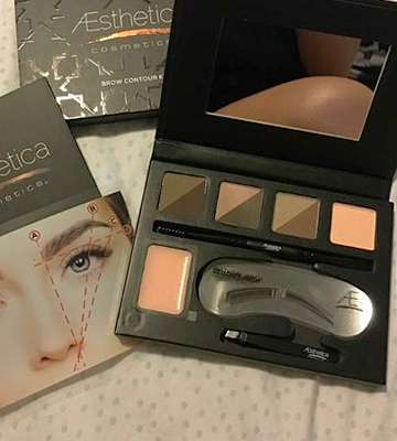 Review of Aesthetica Contour Series Eyebrow Kit