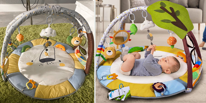 Review of Lupantte ‎F-01 Baby Gym Play Mat with 9 Toys