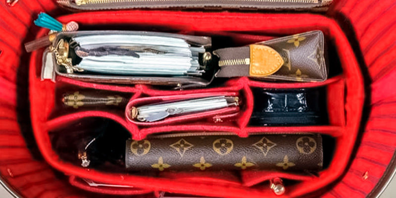 Review of LEXSION Felt Insert Bag Organizer Bag In Bag For Handbag Purse