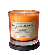 CoCo Benjamin Basil, Lime & Mandarin Hand Poured Soy Candle