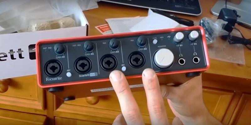 Detailed review of Focusrite Scarlett 18i8 Audio Interface with Four Focusrite Mic Preamps