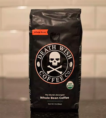 Review of Death Wish Coffee Co. Organic Whole Bean Coffee Dark Roast