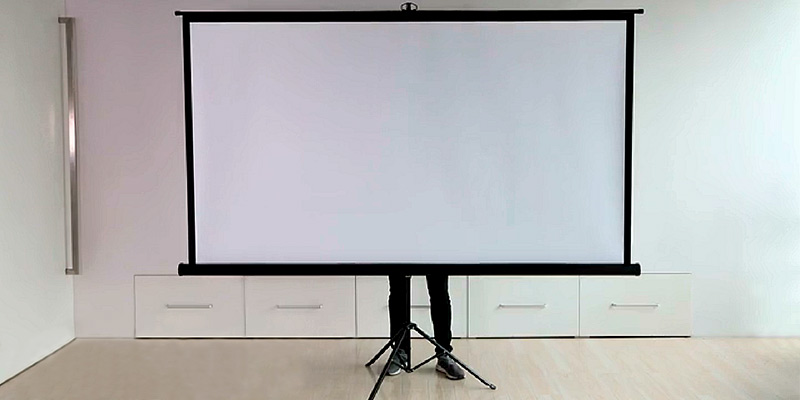 Review of TaoTronics TT-HP021 100" | 16:9 Projector Screen with Stand