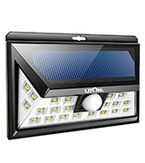 Litom LTCD011AB Solar Lights Outdoor, Wireless 24 LED Motion Sensor