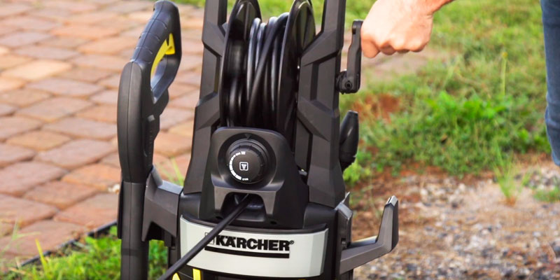 Kärcher K5 Premium Premium Electric Pressure Washer in the use