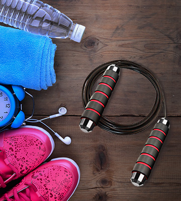 Review of DEGOL Tangle-Free with Ball Bearings Jump Rope