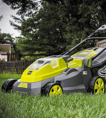 Review of Sun Joe iON16LM 16-Inch 40V Cordless Lawn Mower with Brushless Motor