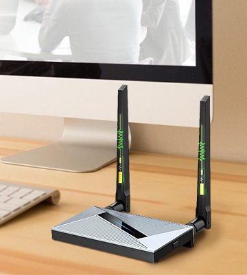 Review of HPDFCU Wireless HDMI 4k Extender Kit Wireless HDMI Transmitter and Receiver