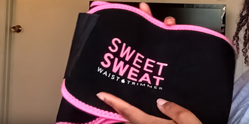 Review of Sports Research Sweet Sweat Waist Trimmer for Men & Women, Pink Logo