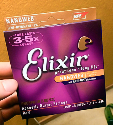 Review of Elixir Acoustic Guitar Strings