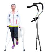 Life Crutch Adjustable Ergonomic Handles for Adult and Child