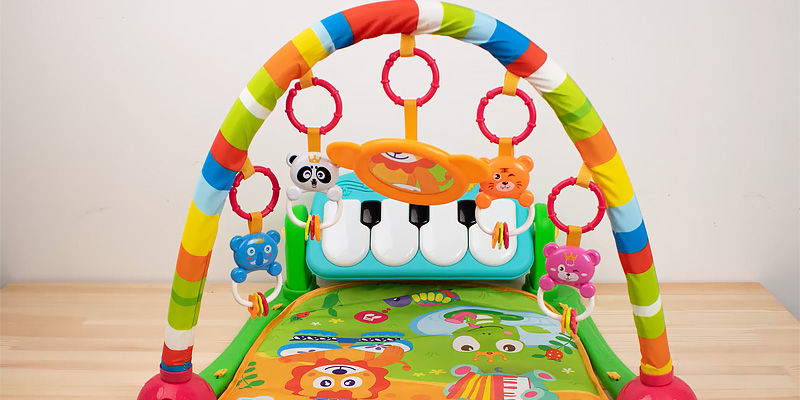 Review of UNIH Play Piano Baby Gym Play Mats