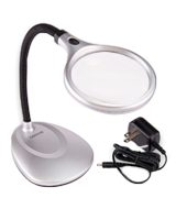 Carson LM-20 DeskBrite 200 LED Lighted 2x Magnifier and Desk Lamp