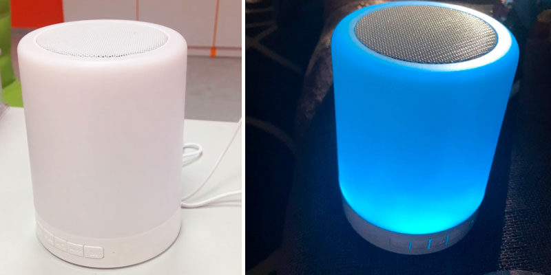 Review of ElecStars Touch Bedside Lamp with Bluetooth Speaker