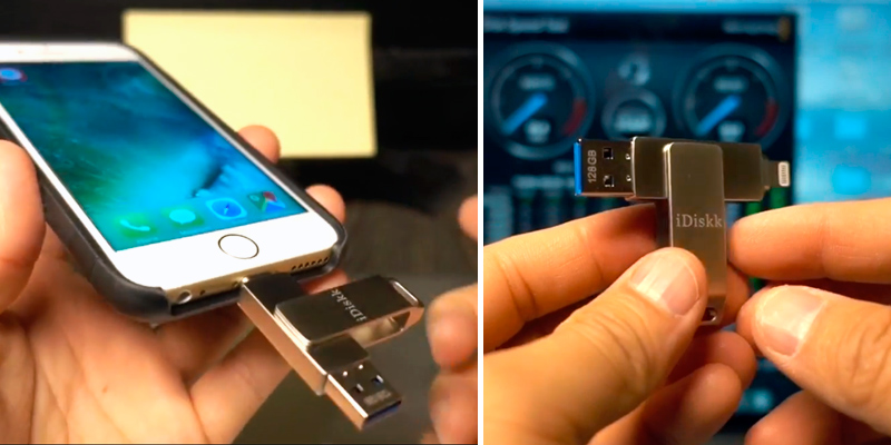 Review of iDiskk Flash Drive for iPhone and iPad