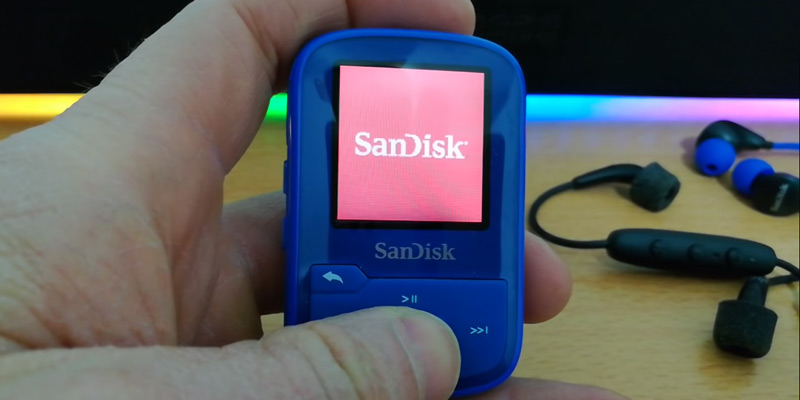 Detailed review of SanDisk Clip Sport Plus 16GB MP3 Player with Bluetooth