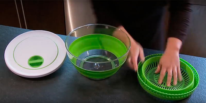 Review of Progressive 10CSS2 Collapsible Salad Spinner