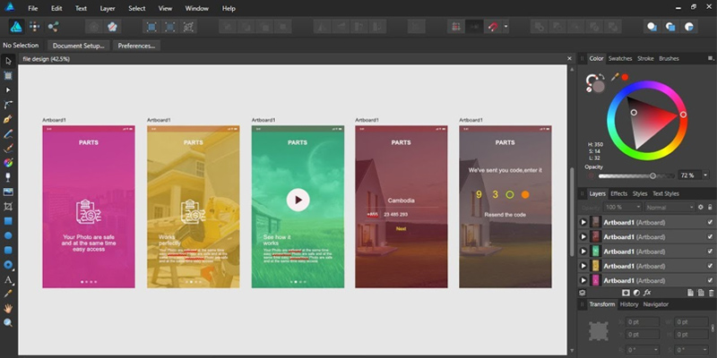 Detailed review of Affinity Designer Professional graphic design software