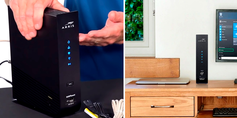 Review of ARRIS SURFboard (SBG7400AC2) DOCSIS 3.0 Cable Modem & AC2350 Dual-Band Wi-Fi Router (Approved for Spectrum, Xfinity, Cox & Others)