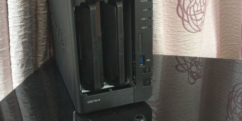 Synology DS216+II NAS DiskStation in the use
