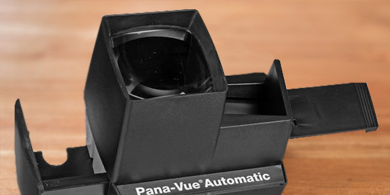 Review of Pana-Vue Automatic Lighted Slide Viewer for 35mm with AC Adapter