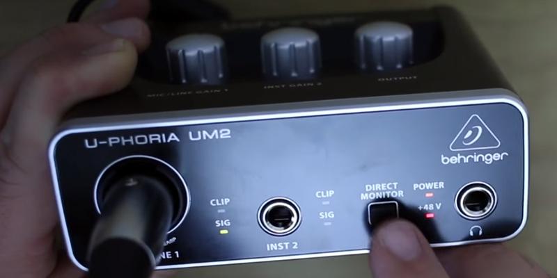 Review of Behringer U-Phoria UM-2 Audio Interface