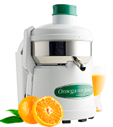 Omega J4000 Stainless-Steel 1/3-HP Continuous Pulp-Ejection Juicer