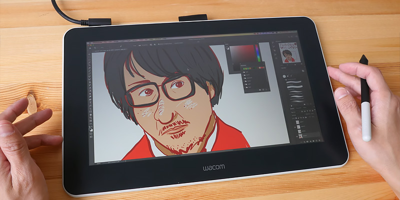 Review of Wacom ‎DTC133W0A One Drawing Tablet with Screen