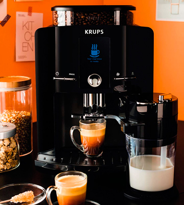 Review of KRUPS EA8298 Super Automatic Latte Espresso Compact Size Espresso Machine